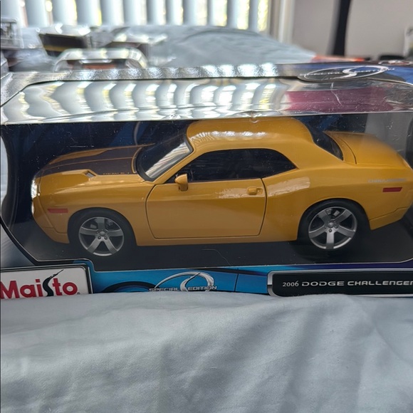 Orange Dodge Challenger SRT Hellcat Die-Cast Model - Picture 7 of 8